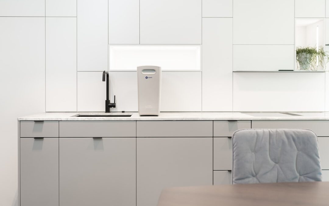 Photo kitchen water filter