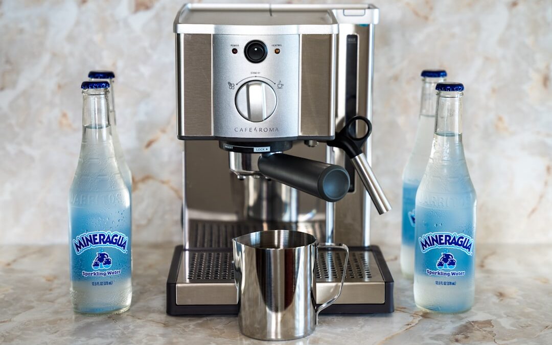 Photo Miele coffee machines water filter and limescale prevention plan