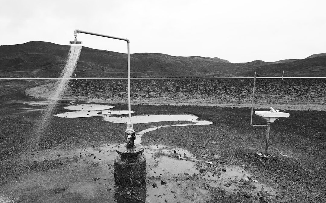 Photo water yield and pump