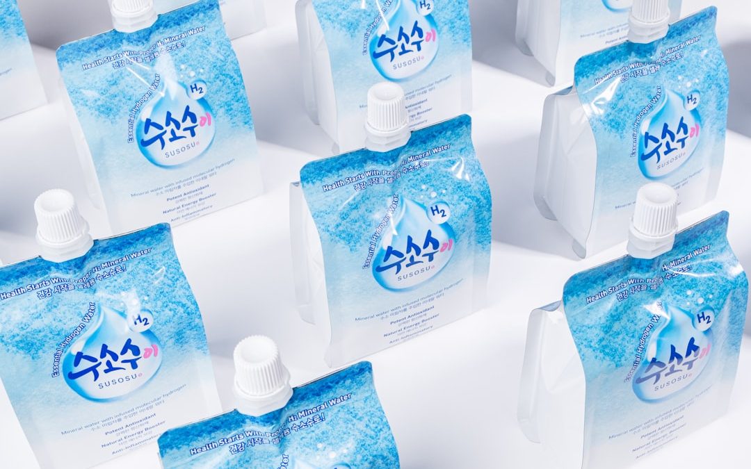 Photo mineral water delivery