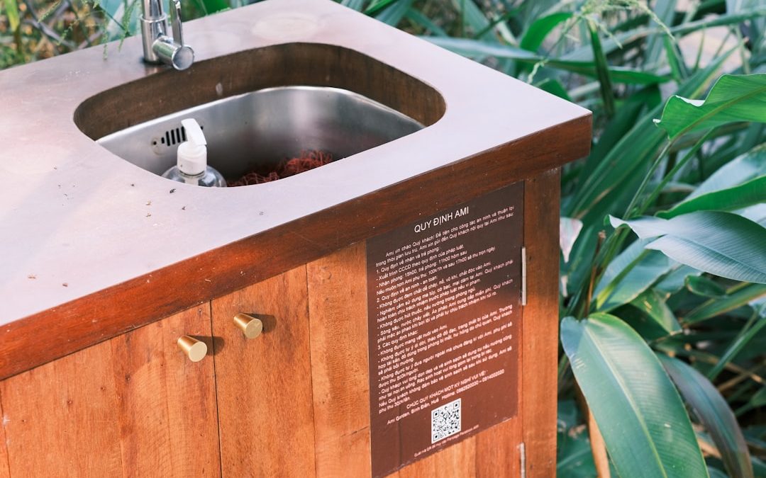 Photo water softener installation