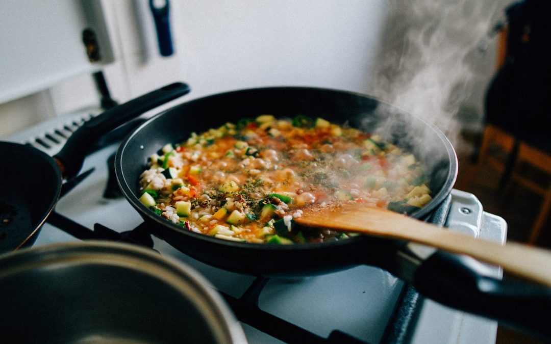 Photo Cooking with purified water