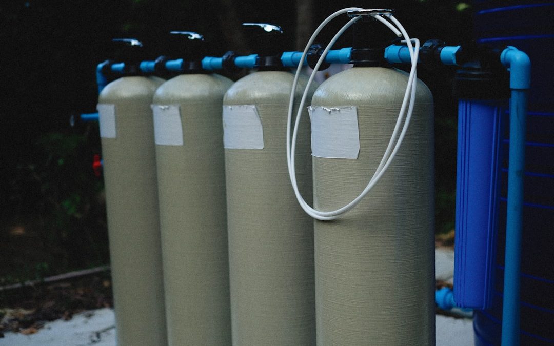 Photo Maintenance log for water purifier: date, liter, TDS, chlorine test and filter type recording