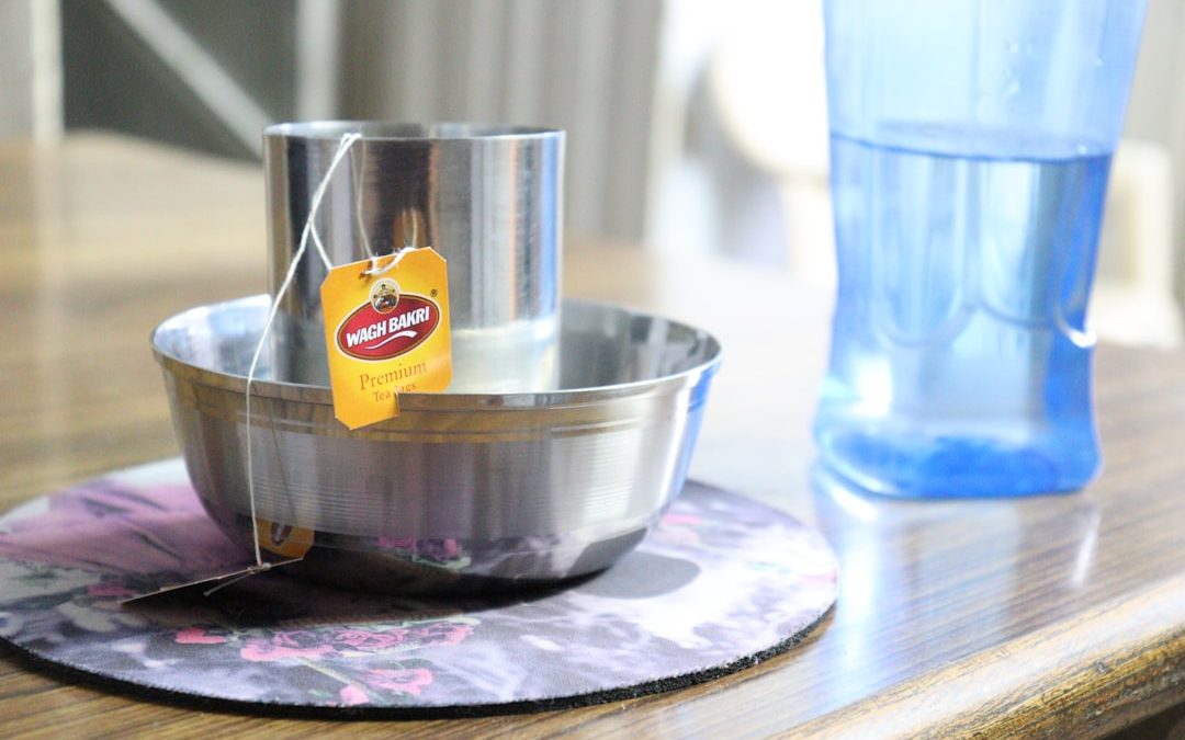 Photo clean water for tea