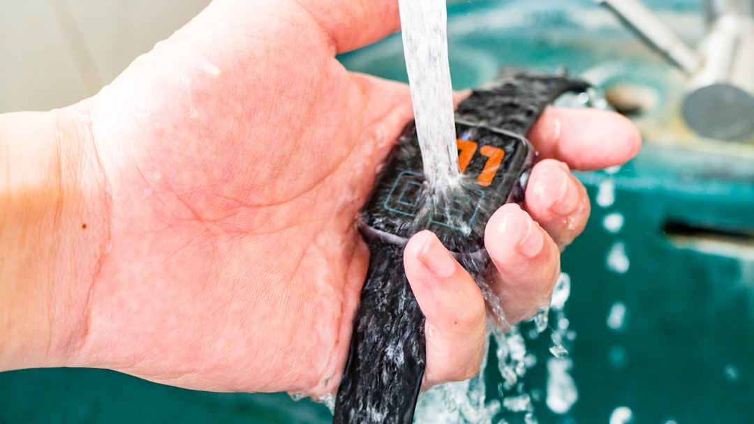 Photo water filter maintenance