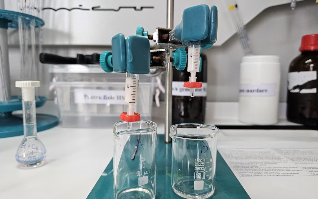 Photo microplastic filtration