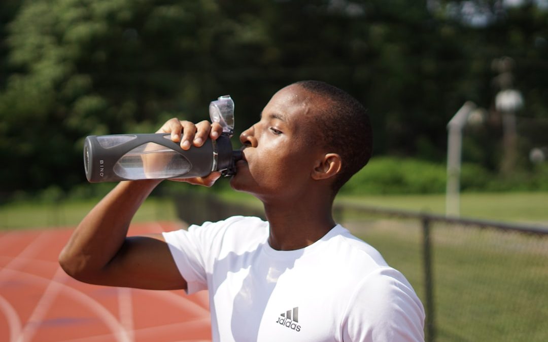 Photo drinking water