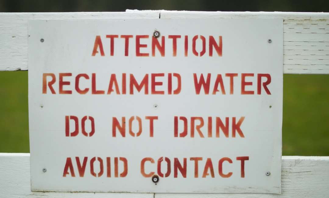 Photo drinking water nitrate